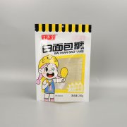 200g白面包糠+亮面塑料復(fù)合+三邊封拉鏈袋